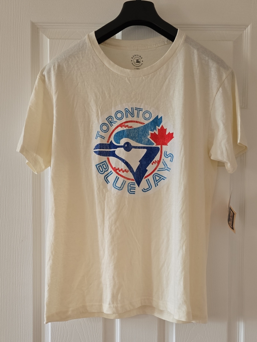 NWT Toronto Blue Jays Cream Graphic Tee